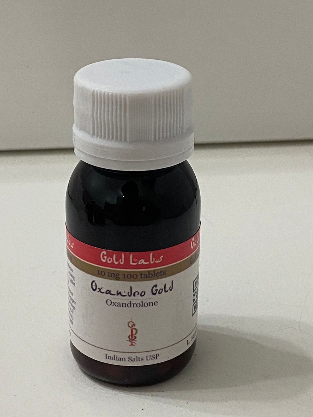 Oxandrolona 10MG – 100 Comprimidos – Gold Labs