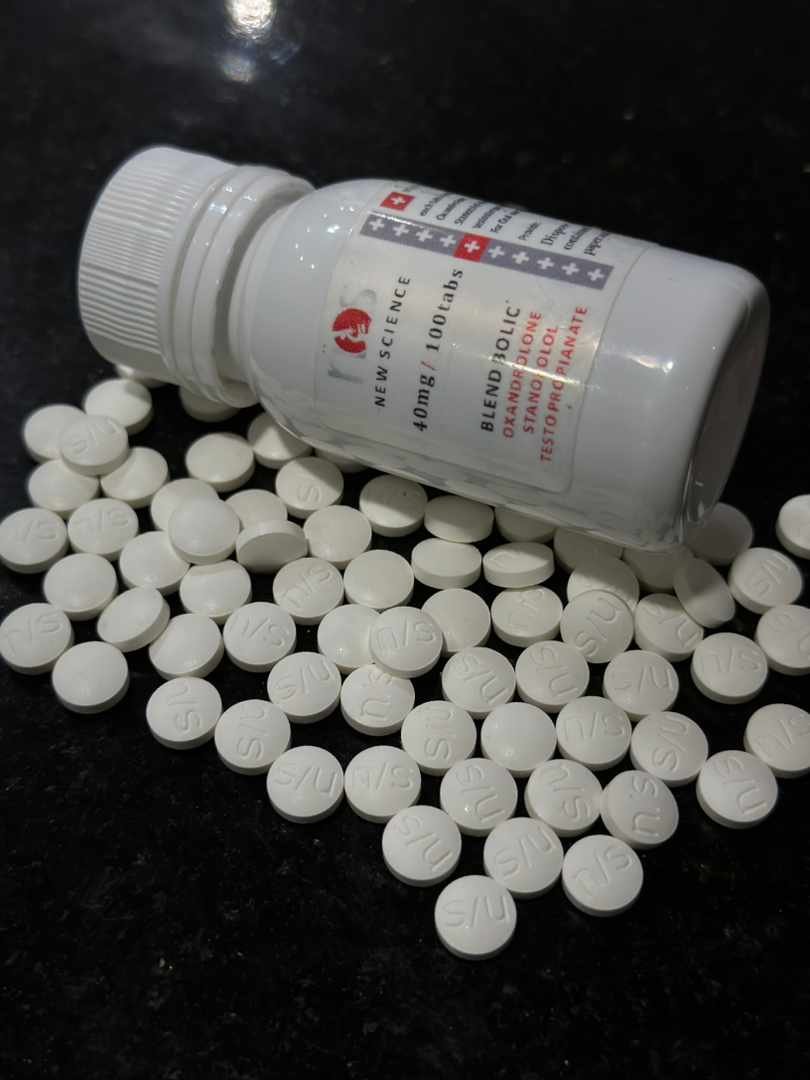 BLEND BOLIC 40MG – 100 Comprimidos – 3X1 OXAN+STANO+TESTO/100CP (definição e ganhos secos)