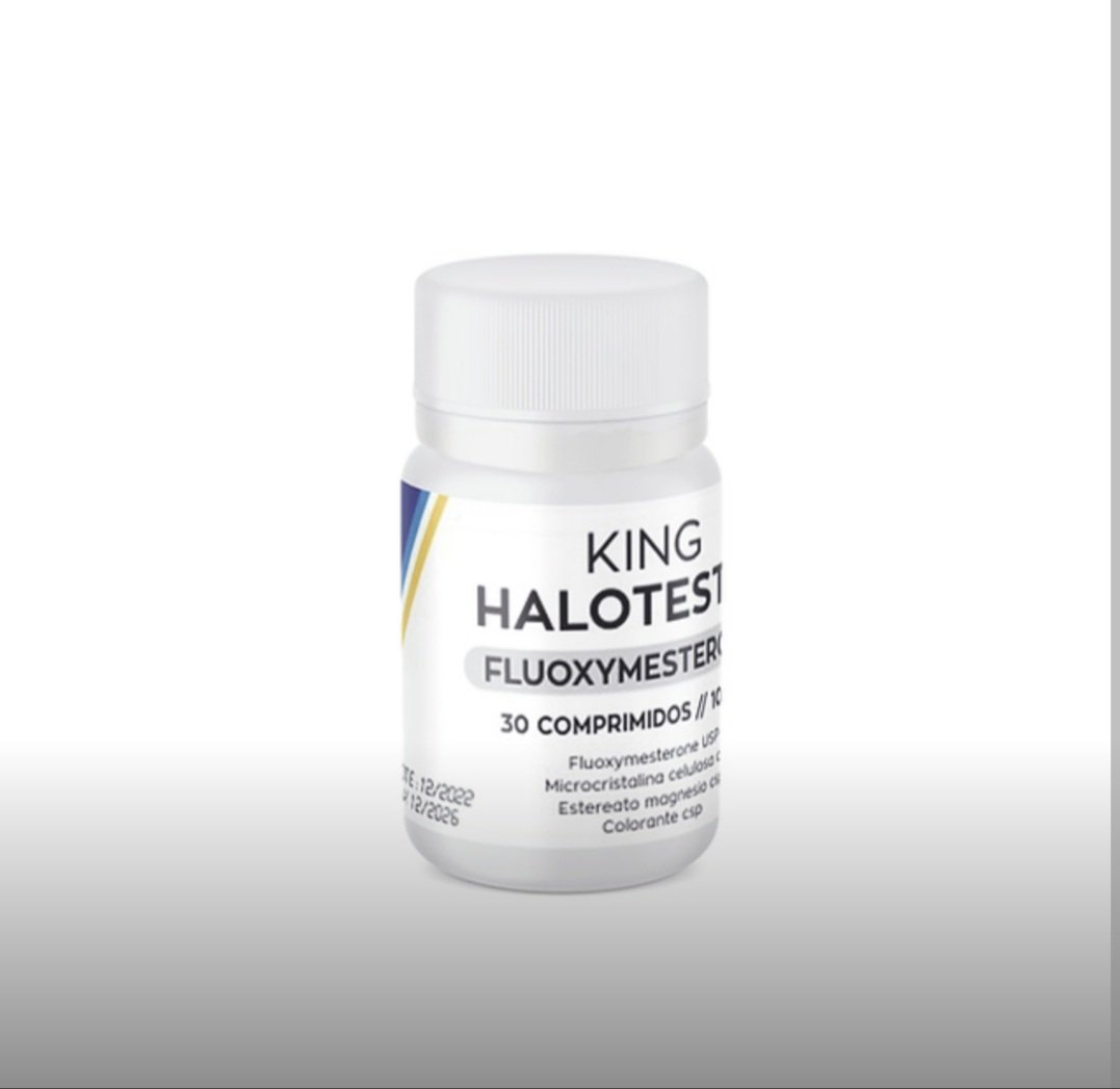 Halotestin 10MG – 30 Comprimidos – king Pharma
