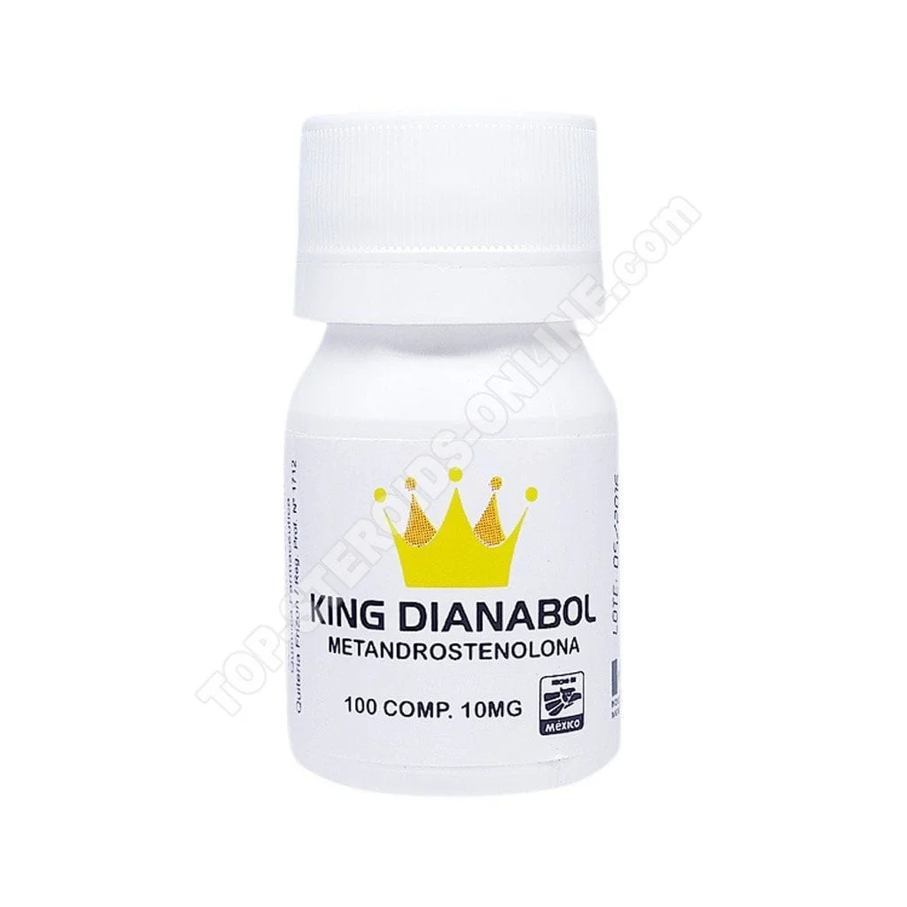 Dianabol – 10MG – 100 Comprimidos – King Pharma
