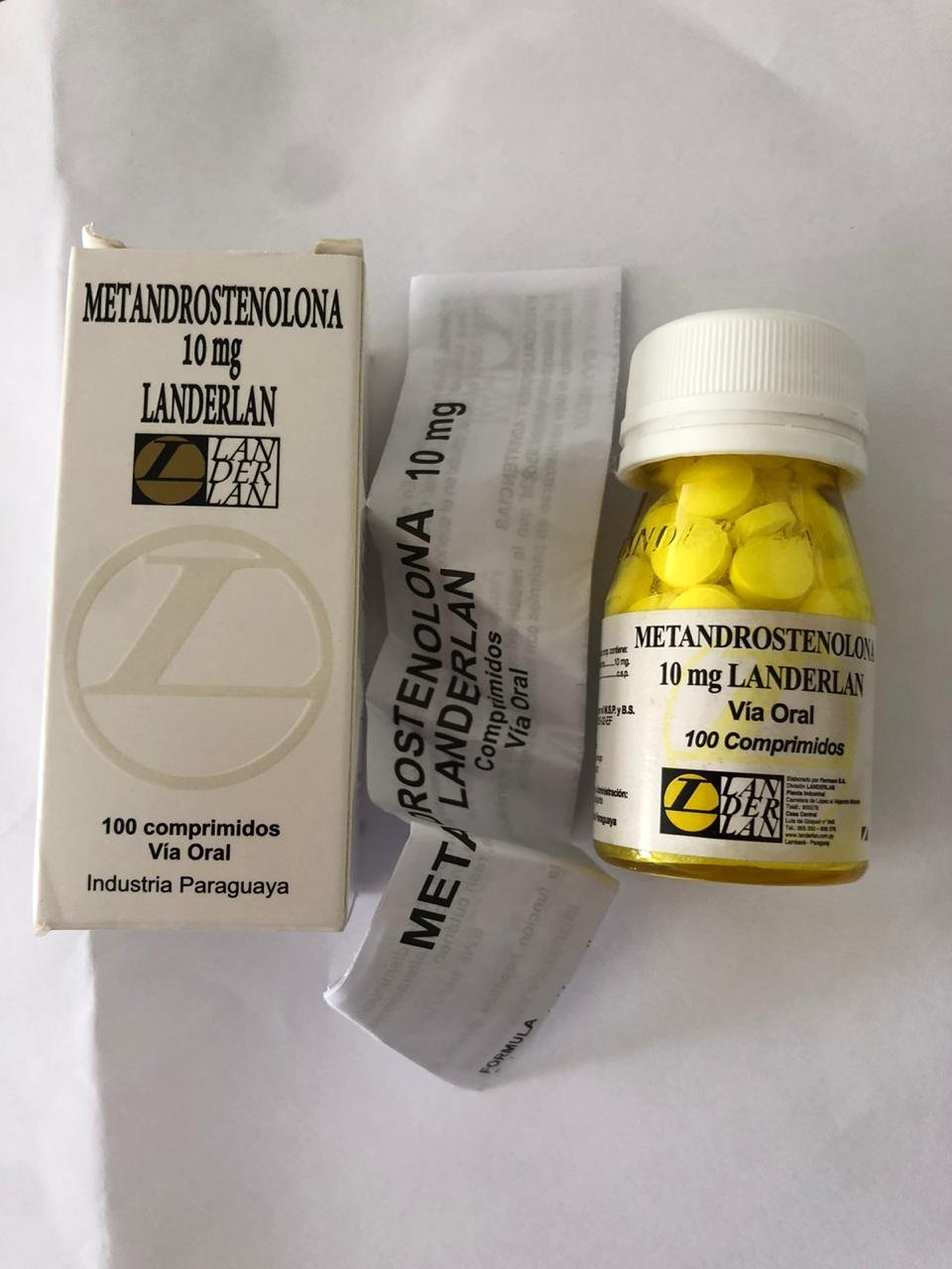 Dianabol – 10MG – 100 Comprimidos – Landerlan