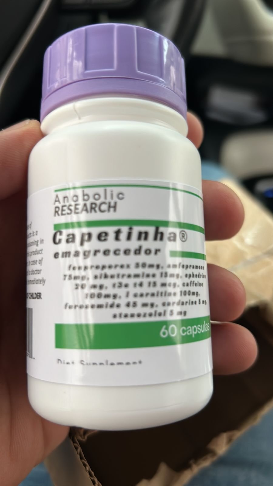 Capetinha( Emagrecedor ) 60 Comprimidos – Anabolic Research