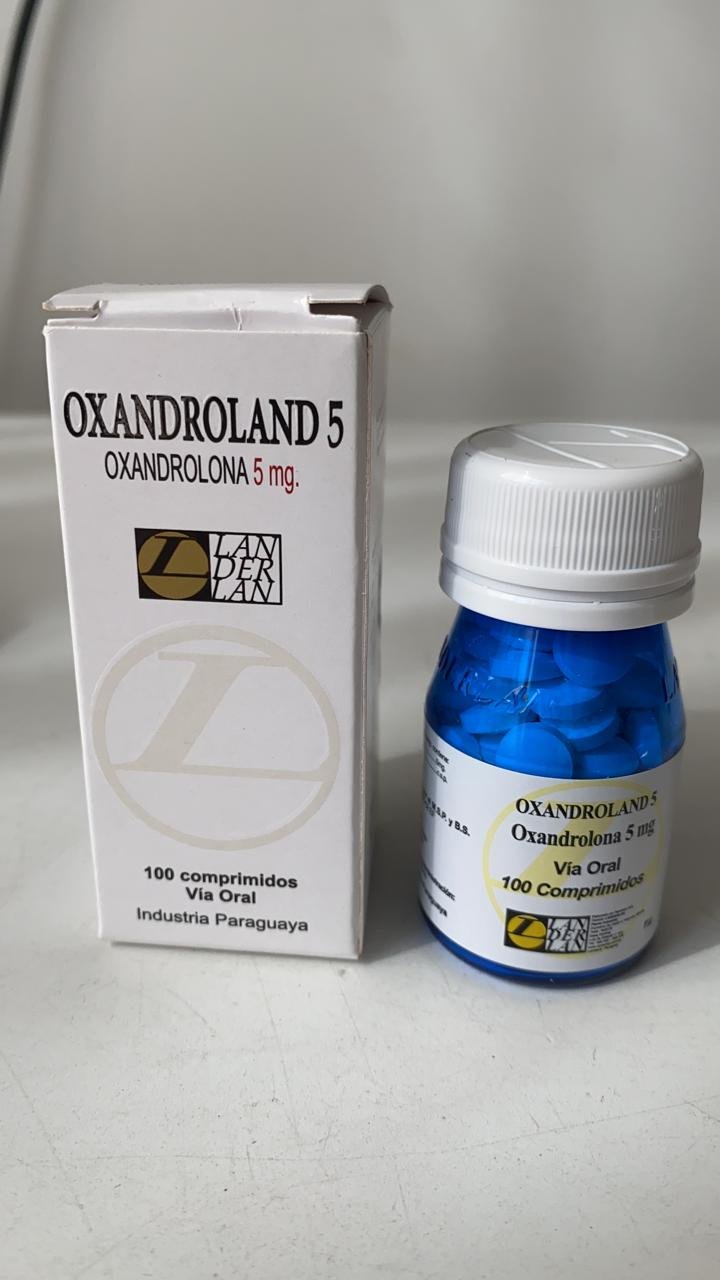 Oxandrolona 5MG – 100 Comprimidos – Landerlan