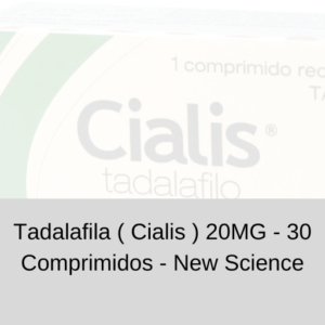 Tadalafila (cialis) – 20MG – 30 Comprimidos – New Science