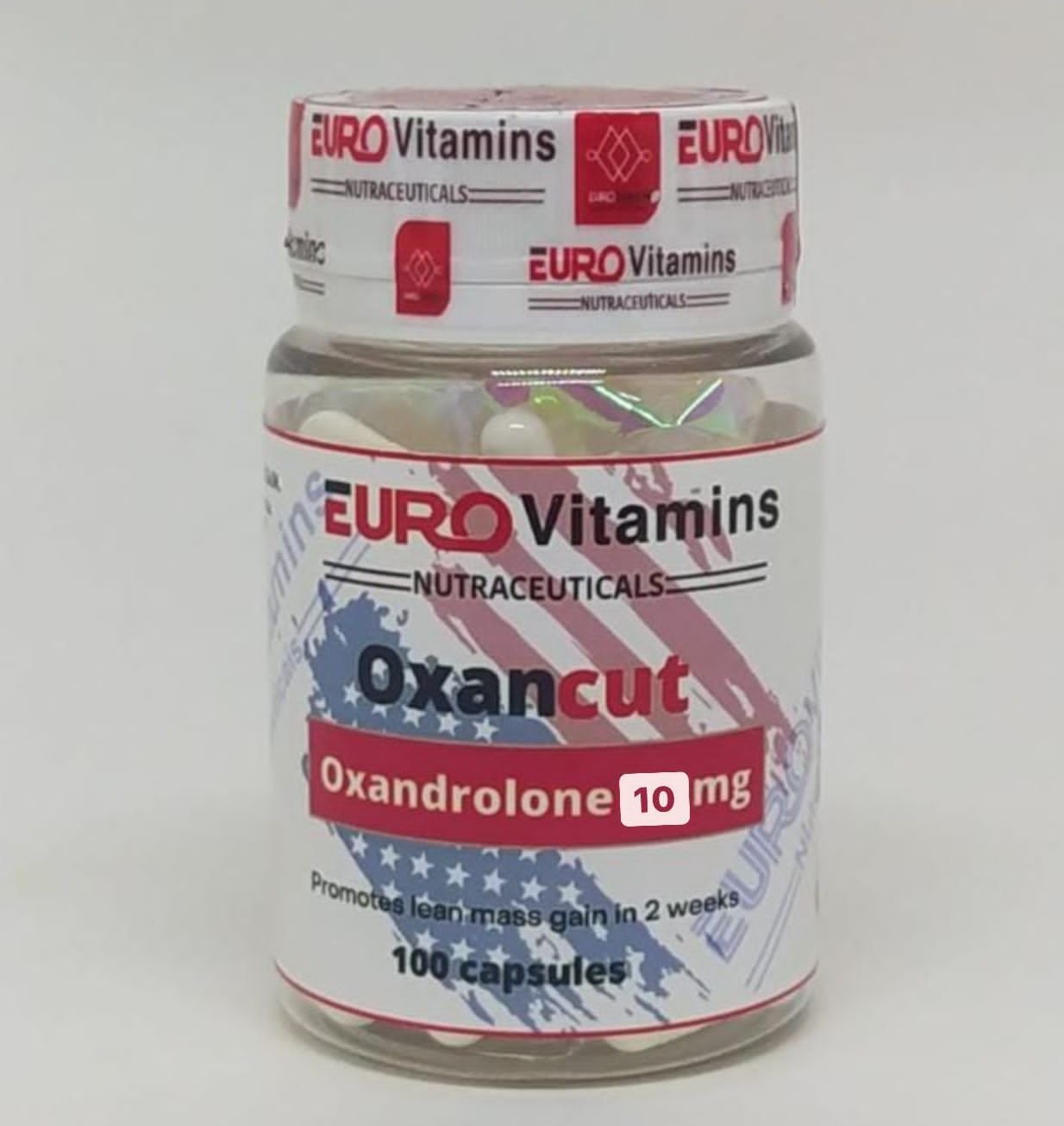 Oxandrolona -10MG – 100 Comprimidos – Eurovitamins