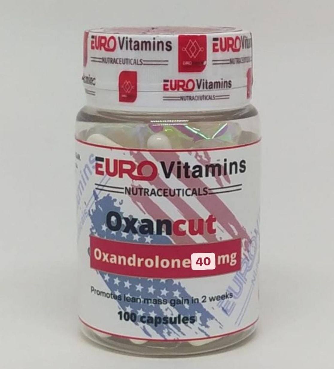 Oxandrolona – 40MG – 100 Comprimidos- Eurovitamins